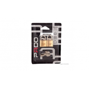 51005513 CADEADO SM 2 E-20MM 4 CHAVES IG...
