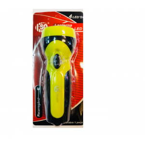 SQ-3377 LANTERNA DE 4 LEDS RECARREGAVEL ...