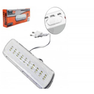 LEDE1003 LUMINARIA DE EMERGÊNCIA 30 LEDS...