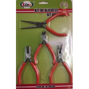  KIT DE ALICATE 4 PEÇAS IDEA