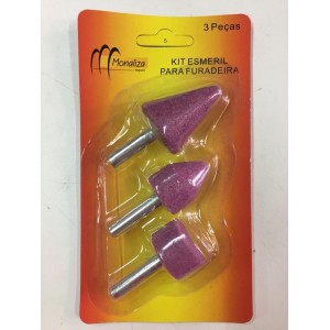  KIT ESMERIL PARA FURADEIRA 3PCS MONALIZ...